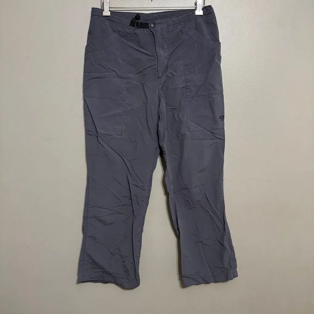Mountain Hardware women’s slate blue nylon lightweight pants size 10